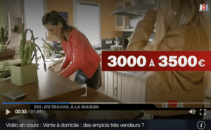 Vu sur M6 : Vente à domicile, des emplois très vendeurs ?